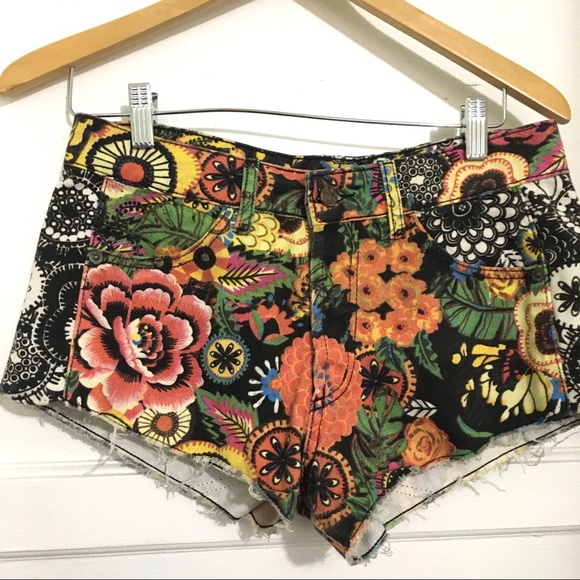 FARM Rio Pants - Farm Rio Brazil jean shorts